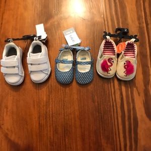 Baby Shoes Lot / Bundle of 3- Size 2
